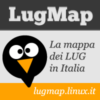 Mappa dei LUG in Italia